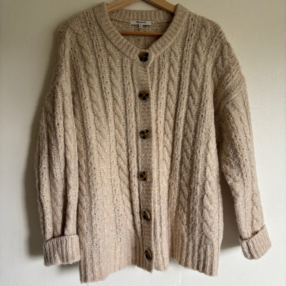 Madewell Pointelle Cardigan - Picture 2 of 6